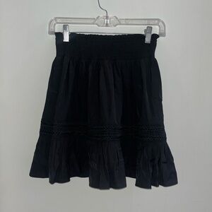 Nicole Miller Black Mini Skirt